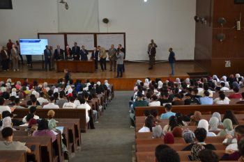 رئيس جامعة الإسكندرية يتفقد سير العملية التعليمية في أول أيام العام الجامعي 