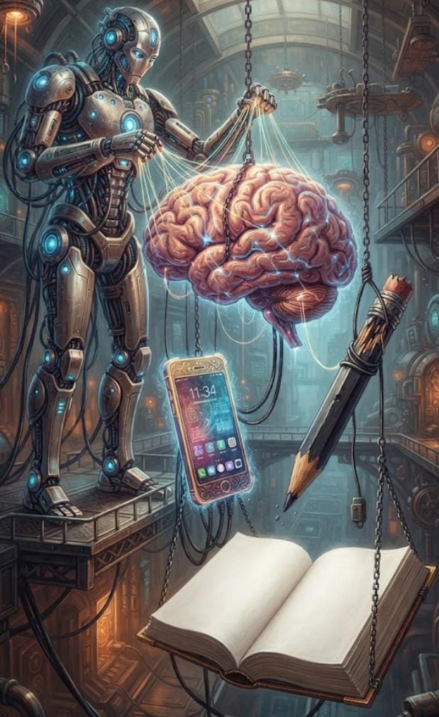 كيف غير الذكاء الاصطناعي علاقتنا ب الكتابه والقراءه؟