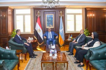 محافظ الإسكندرية يستقبل قنصل عام لبنان في أول زيارة رسمية له للمحافظة لتعزيز سبل التعاون
