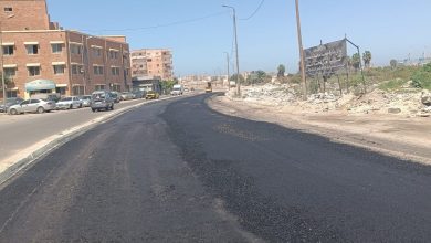 محافظ الإسكندرية يوجه بسرعة رفع كفاءة الطرق وأعمال الرصف خلال أسبوعين