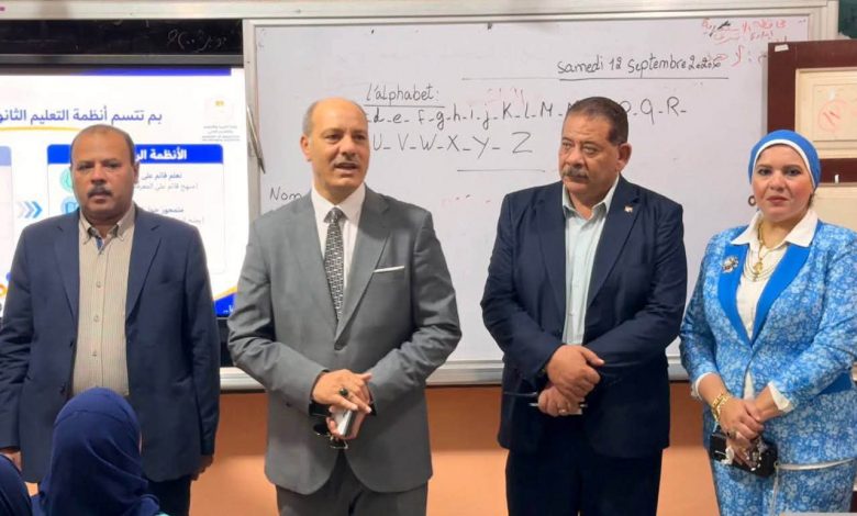 مدير تعليم الإسكندرية متابعة انتظام أول أيام الدراسة للعام 2026 2027