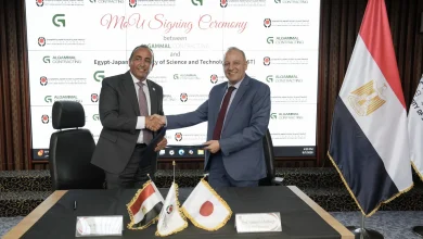 مذكرة تفاهم بين الجامعة المصرية اليابانية و«الجمال للمقاولات» للتدريب العملي للطلاب