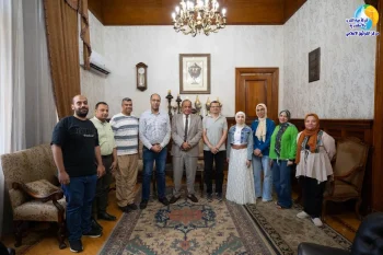 مياه الإسكندرية تستقبل وفد من شركة دمياط لتعزيز التحول الرقمي وتبادل الخبرات بين الشركات