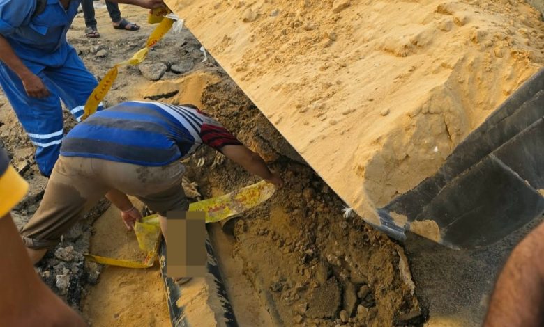 مياه الإسكندرية تنجح في إصلاح كسر مفاجئ بخط مياه بمنطقة سيدي الخليفة