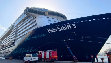 ميناء الإسكندرية تستقبل السفينة السياحية MEIN SCHIFF 5 وعلى متنها 3502 راكب