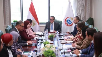 وزير الصحة يبحث مع نائب وزير الخارجية الموقف التنفيذي لمشروعات الصحة.