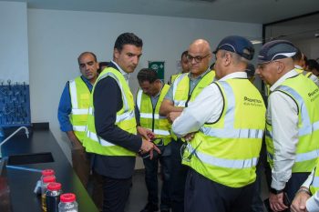 وزير الصناعة ومحافظ الإسكندرية يتفقدان مصنعين لإنتاج الكربون الأسود والإطارات التجارية بالعامرية
