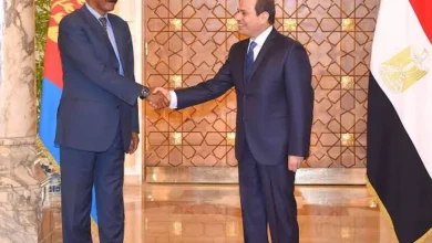 الرئيس السيسي يستقبل رئيس دولة إريتريا على هامش فعاليات منتدى العلمين- أفريقيا للأعمال