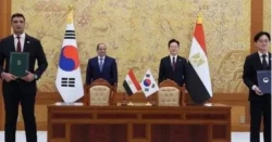 الرئيس السيسى ونظيره الكورى شهد توقيع عدد من الاتفاقيات ومذكرات التفاهم