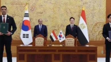 الرئيس السيسى ونظيره الكورى شهد توقيع عدد من الاتفاقيات ومذكرات التفاهم