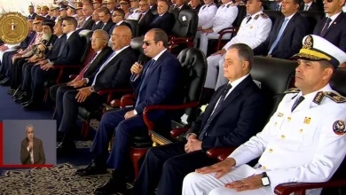 السيسي: حدودنا الجنوبية والغربية في خطر ومصر لن تتهاون