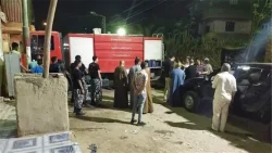 الجيزة: اند-لاع حر-يق أسفل كوبري البراجيل الجديد
