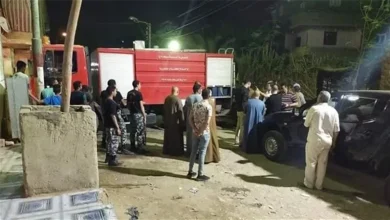 الجيزة: اند-لاع حر-يق أسفل كوبري البراجيل الجديد 