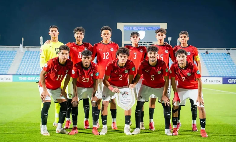 الفراعنة الصغار يهزمون اليمن ويتأهلون إلي نصف نهائي كأس الخليج للناشئين