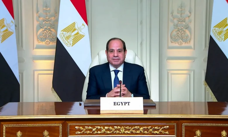 الرئيس السيسى وكلمته خلال افتتاح أسبوع القاهرة للمياه فى نسخته التاسعة