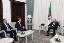 وزير الخارجية يلتقي رئيس الجمهورية الجزائرية