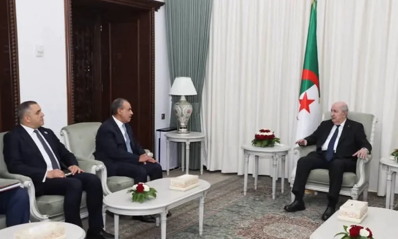 وزير الخارجية يلتقي رئيس الجمهورية الجزائرية