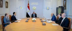 الرئيس السيسي يتابع رياح السويس 200 ميجاوات ويوجه بتوطين الذهب الأسود من الرمال السوداء