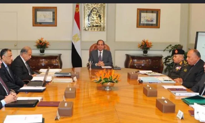 السيسي يوجه بسحب الأراضي الصناعية الشاغرة وتيسير إجراءات إنشاء المصانع الجديدة