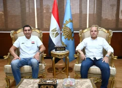 محافظ الغربية يستقبل وزير الشباب والرياضة في مستهل جولته بالمحافظة
