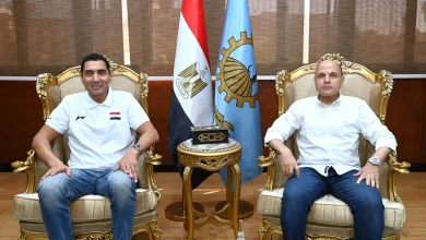 محافظ الغربية يستقبل وزير الشباب والرياضة في مستهل جولته بالمحافظة