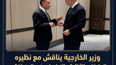 وزير الخارجية يناقش مع نظيره التركي العلاقات الثنائية والتطورات في المنطقة