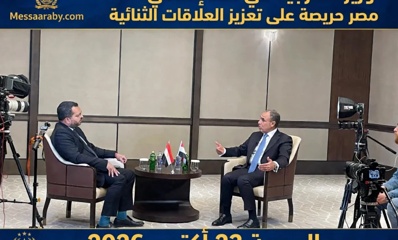 وزير الخارجية يجري حواراً مع قناة TRT التركية على هامش اجتماعات الآلية الرباعية في اسطنبول