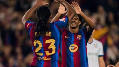 برشلونة يحقق فوزاً مستحقاً بثلاثية نظيفة على خيتافي في الدوري الإسباني