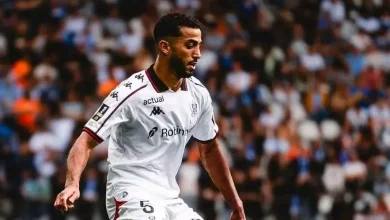 عبدالمنعم يقود دفاع نيس الفرنسي أمام ستراسبورج بالدوري الفرنسي