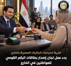 الخارجية تبدأ إصدار بطاقات الرقم القومي للمصريين بالخارج في 3 دول
