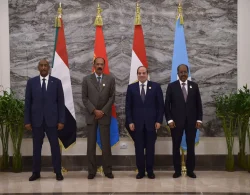 الرئيس السيسى يعقد قمة رباعية فى العلمين مع قادة إريتريا والصومال والسودان.
