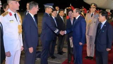 الرئيس السيسي يصل إلى عاصمة كوريا الجنوبية «سول» في مستهل زيارة رسمية.
