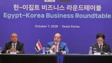 الرئيس السيسي يطرح إنشاء منطقة صناعية كورية متكاملة في قناة السويس