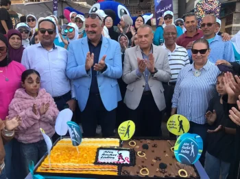 السياحة والمصايف بمناسبة شهر اكتوبر الوردي شاطئ ستانلي يستفيل محاربات سرطان الثدي في أحتفالية خاصة
