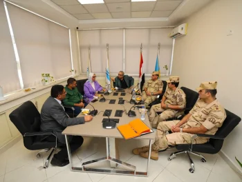 المستشار العسكري لمحافظة الإسكندرية يتابع منظومة إدارة الأزمات والطوارئ بشركة الصرف الصحي