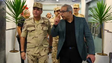 المستشار العسكري لمحافظة الإسكندرية يتابع منظومة إدارة الأزمات والطوارئ بشركة الصرف الصحي