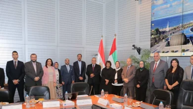 بحث آفاق التعاون الأكاديمي والبحثي بين مكتبة الإسكندرية وجامعة الدراسات العالمية بالشارقة