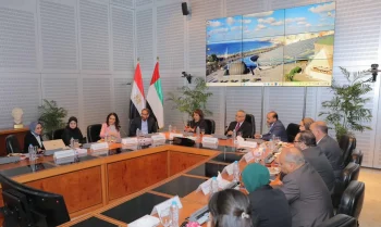 بحث آفاق التعاون الأكاديمي والبحثي بين مكتبة الإسكندرية وجامعة الدراسات العالمية بالشارقة