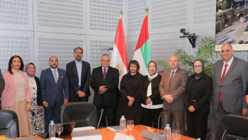 بحث آفاق التعاون الأكاديمي والبحثي بين مكتبة الإسكندرية وجامعة الدراسات العالمية بالشارقة