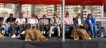 تصفيات بطولة كأس الأمم الأفريقية لكرة القدم الشاطئية على شاطئ الأنفوشي المميز