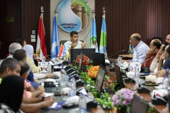 رئيس شركة الصرف الصحي بالإسكندرية يعقد اجتماعًا لتعزيز ورفع كفاءة الاستعداد للنوات المقبلة