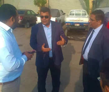 في أولى جولاته الميدانية رئيس شركة الصرف الصحي بالإسكندرية يتفقد محطة التنقية الشرقية وإدارة الطوارئ