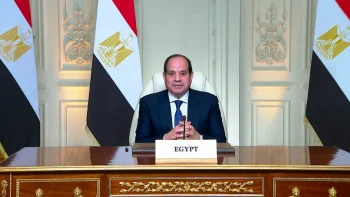 كلمة السيد الرئيس/ عبد الفتاح السيسى خلال إفتتاح أسبوع القاهرة للمياه فى نسخته التاسعة.