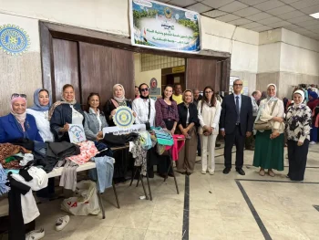 كلية الطب بجامعة الإسكندرية تنظم المعرض الخيري الأربعين بمستشفى الشاطبي الجامعي 