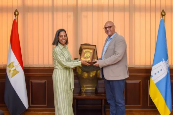 محافظ الإسكندرية يستقبل السكرتير العام للسلطة الدولية لقاع البحار بالأمم المتحدة لبحث حماية السواحل
