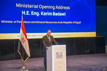 محافظ الإسكندرية يشارك في افتتاح مؤتمر ومعرض البحر المتوسط للبترول MOC 2026 بمكتبة الإسكندرية