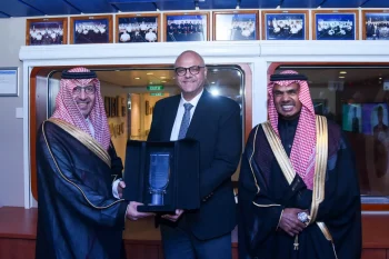 محافظ الإسكندرية يشارك في تدشين مسار سياحي جديد لسفينة أرويا كروز من ميناء الإسكندرية لتعزيز  العلاقات المصرية السعودية