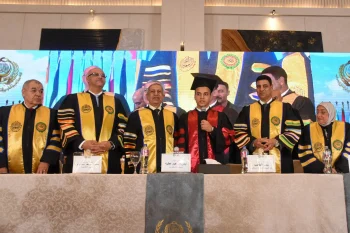 محافظ الإسكندرية يشارك في حفل تخريج 182 طالبًا وطالبة من المدرسة الدولية بالأكاديمية العربية