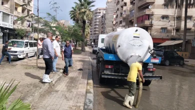 محافظ الإسكندرية يوجه بتكثيف التواجد الميداني لمواجهة الأمطار الغزيرة واضطراب الملاحة البحرية