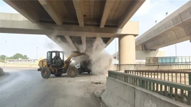 محافظ الجيزة يوجه بإزالة مخالفات البناء بمحور اللبيني